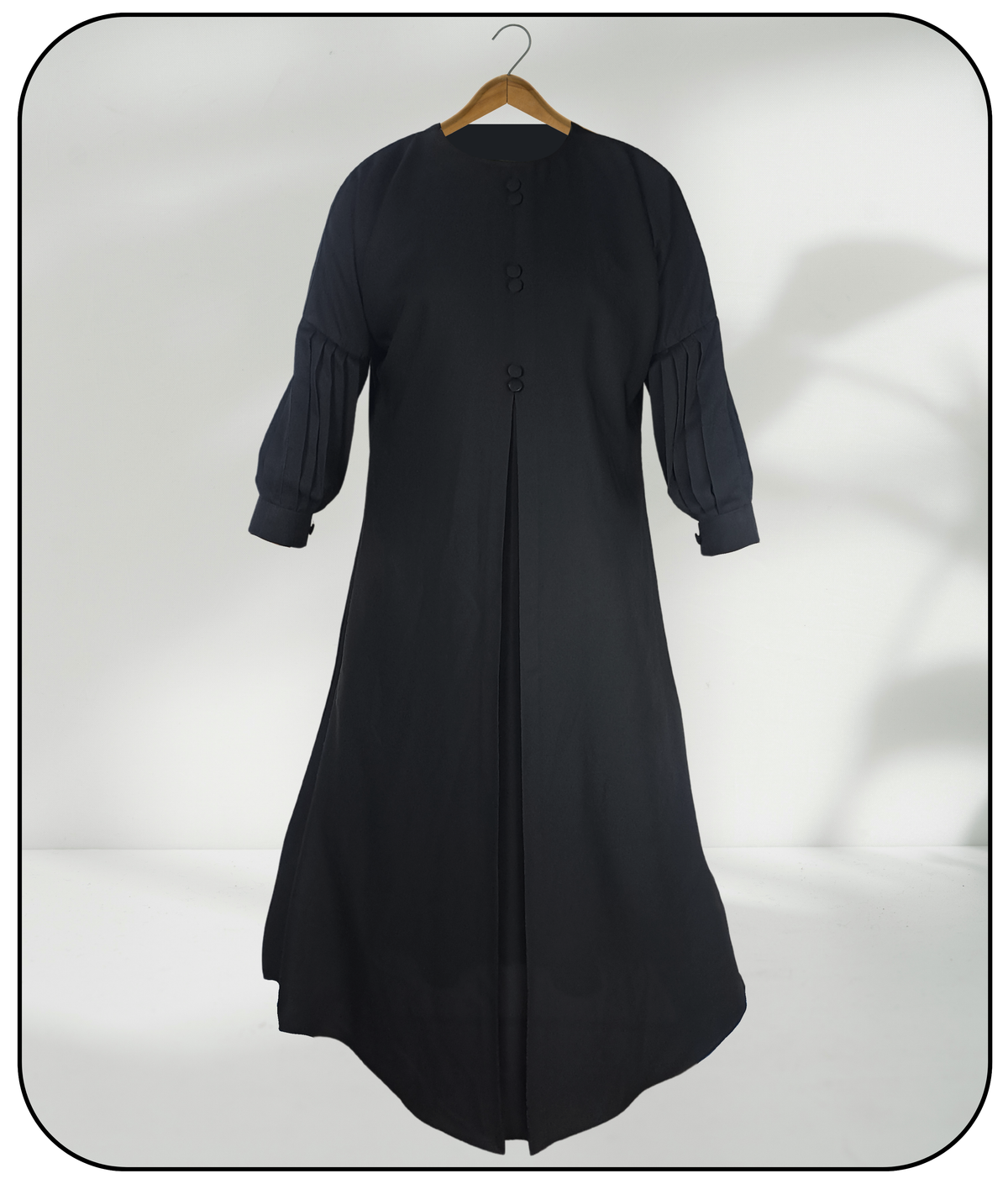 Kiswat - Classic Front Button Abaya