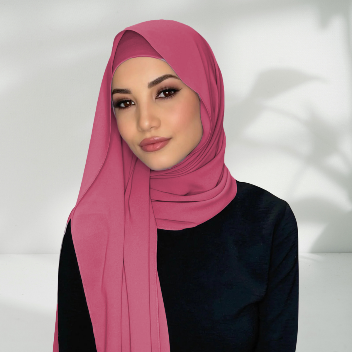 Kiswat - Instant Chiffon Hijab pink