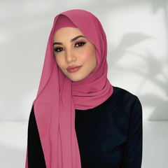 Kiswat - Instant Chiffon Hijab pink